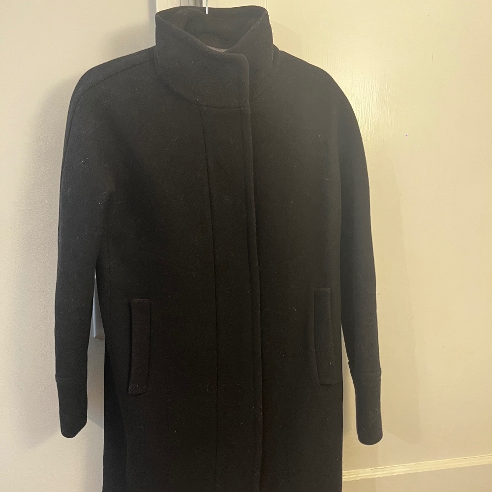 J CREW ITALIAN WOOL STADIUM CLOTH COAT